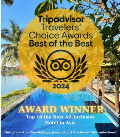 The Blossom Resort Island – All Inclusive is honored to be recognized among the Top 10 Best All-Inclusive Hotels in Asia, as voted by the global Tripadvisor community.